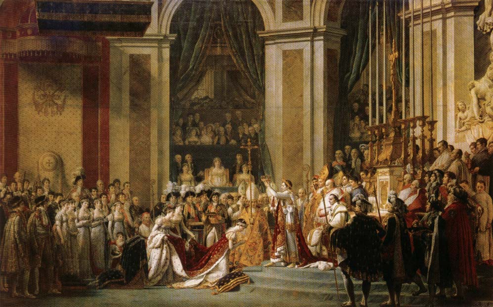 Jacques-Louis David Coronation of Napoleon